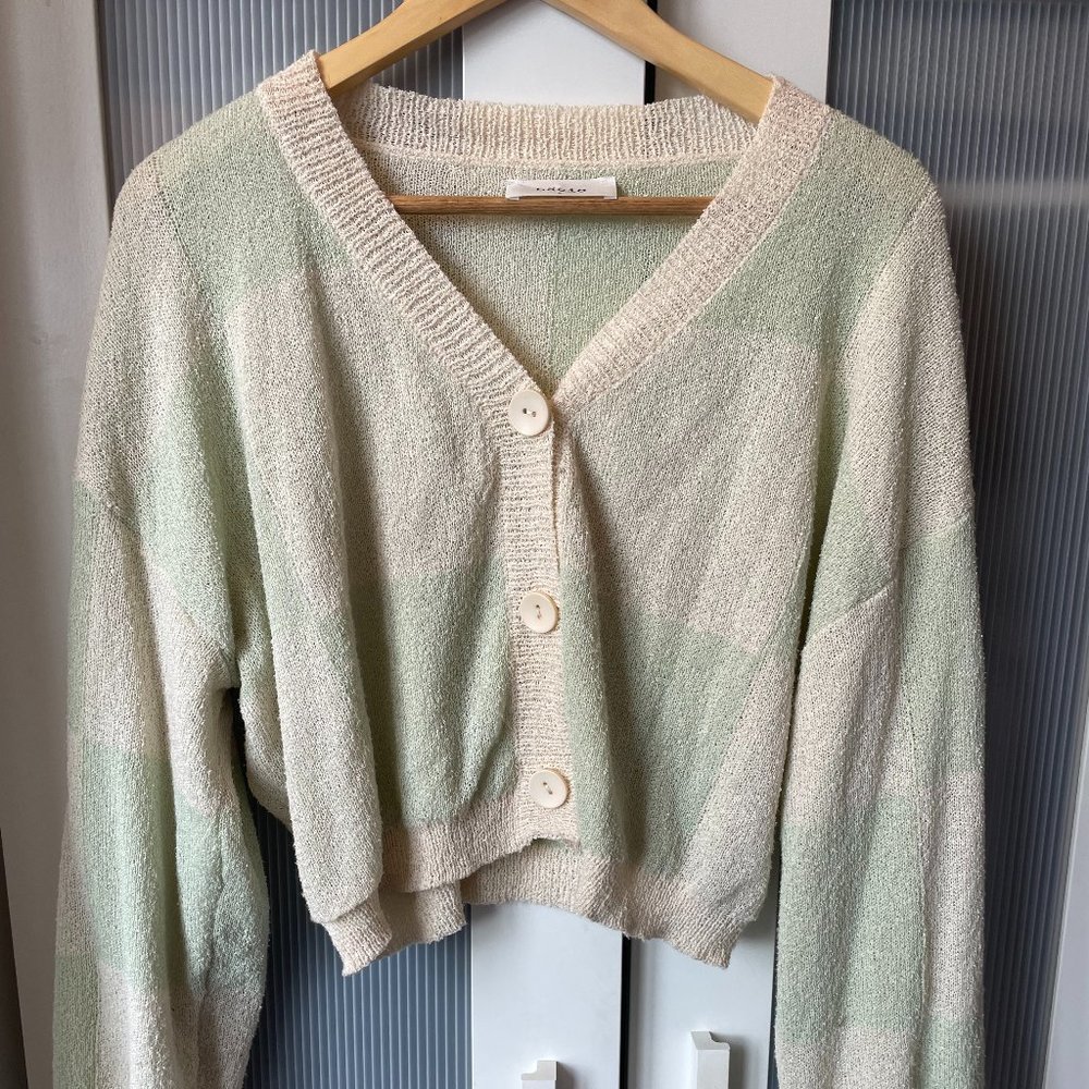 Check cardigan